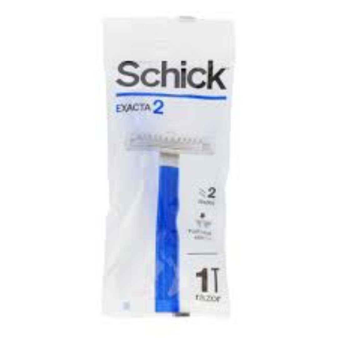 SCHICK EXACTA2 REGULAR BLUE
